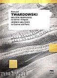 Okładka: Twardowski Romuald, Melodie hebrajskie na klarnet i fortepian