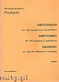 Okadka: Przybylski Bronisaw Kazimierz, Groteski na saksofon altowy i fortepian (partytura + gosy)