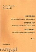 Okładka: Przybylski Bronisław Kazimierz, Owczarek na saksofon sopranowy i fortepian (partytura + głosy, ca 2')