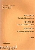 Okadka: Przybylski Bronisaw Kazimierz, Owczarek na skrzypce, marimb i gitar (partytura + gosy, ca 2')