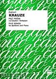 Okładka: Krauze Zygmunt, Pięć pieśni na baryton i fortepian