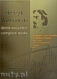 Okadka: Wieniawski Henryk, Romance Sans Paroles et Rondo Elegant pour violon avec de piano op. 9, seria A tom 17