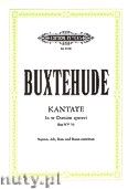 Okadka: Buxtehude Dietrich, Kantate - In te Domine speravi Bux WV 53