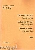 Okadka: Przybylski Bronisaw Kazimierz, Wyspy Eolskie na skrzypce i harf (ca 19', partytura + gosy)