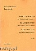 Okadka: Przybylski Bronisaw Kazimierz, Wyspy Eolskie na wiolonczel i akordeon (ca 19', partytura + gosy)