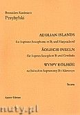 Okadka: Przybylski Bronisaw Kazimierz, Wyspy Eolskie na saksofon sopranowy i klawesyn (ca 19', partytura + gosy)