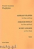 Okadka: Przybylski Bronisaw Kazimierz, Wyspy Eolskie na flet i harf (ca 19', partytura + gosy)
