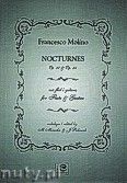 Okadka: Molino Francesco, Nokturny op. 37, op.38 na flet i gitar