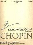 Okładka: Chopin Fryderyk, Krakowiak op.14, WN20A (partytura)