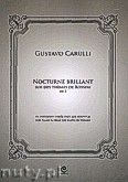 Okładka: Carulli Gustavo, Nocturne brilant op. 3 na fortepian i obój (flet lub skrzypce)