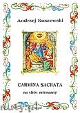 Okładka: Koszewski Andrzej, Carmina sacrata
