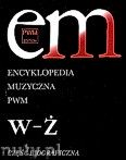 Okadka: , Encyklopedia muzyczna PWM t.12 - W-