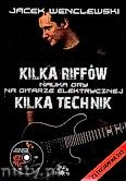 Okadka: Wenclewski Jacek,  Nauka gry na gitarze elektrycznej. Kilka riffw. Kilka Technik.