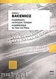 Okładka: Bacewicz Grażyna, Humoreska na skrzypce i fortepian