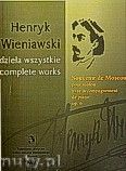 Okadka: Wieniawski Henryk, Souvenir de  Moscou pour violon avec accompaniament de piano op. 6 seria  A tom 14