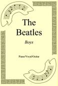 Okadka: The Beatles, Boys