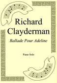 Okadka: Richard Clayderman, Ballade Pour Adeline
