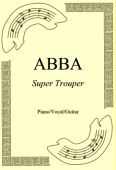 Okładka: ABBA, Super Trouper