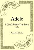 Okadka: Adele, I Can't Make You Love Me