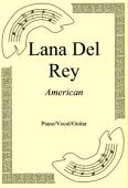 Okadka: Lana Del Rey, American