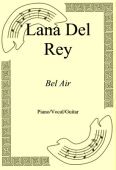 Okadka: Lana Del Rey, Bel Air