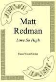 Okadka: Matt Redman, Love So High
