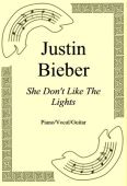 Okadka: Justin Bieber, She Don't Like The Lights