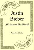 Okadka: Justin Bieber, All Around The World