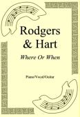 Okładka: Rodgers & Hart, Where Or When