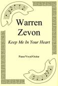 Okadka: Warren Zevon, Keep Me In Your Heart