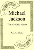 Okadka: Michael Jackson, You Are Not Alone