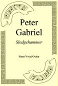 Okadka: Peter Gabriel, Sledgehammer