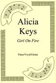 Okadka: Alicia Keys, Girl On Fire