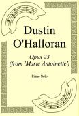 Okadka: Dustin O'Halloran, Opus 23 (from 'Marie Antoinette')