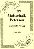 Okadka: Clara Gottschalk Peterson, Staccato Polka