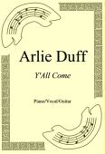 Okadka: Arlie Duff, Y'All Come