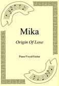 Okadka: Mika, Origin Of Love