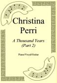 Okadka: Christina Perri, A Thousand Years (Part 2)