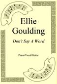 Okadka: Ellie Goulding, Don't Say A Word