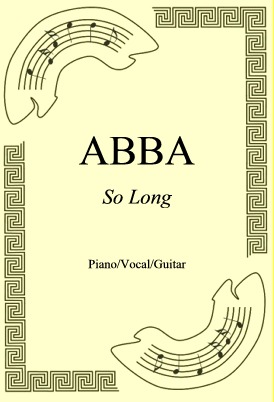 Okadka: ABBA, So Long
