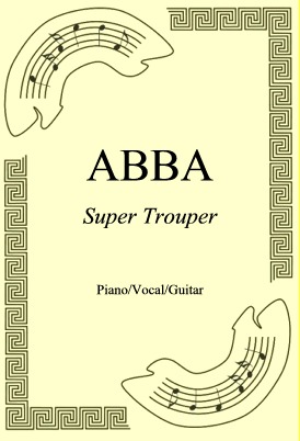 Okadka: ABBA, Super Trouper