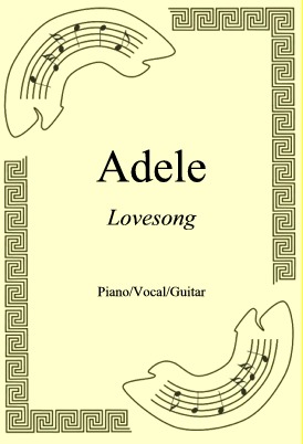 Okadka: Adele, Lovesong