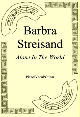 Okadka: Barbra Streisand, Alone In The World