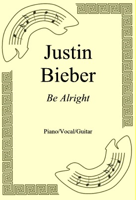 Okadka: Justin Bieber, Be Alright