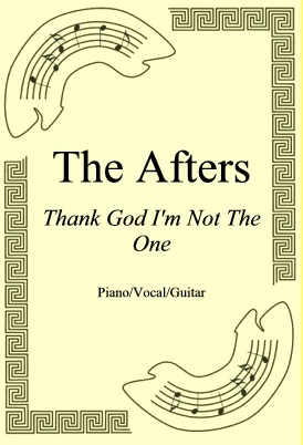 Okładka: The Afters, Thank God I'm Not The One