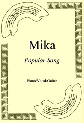 Okadka: Mika, Popular Song