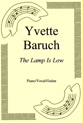 Okadka: Yvette Baruch, The Lamp Is Low
