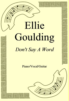 Okładka: Ellie Goulding, Don't Say A Word