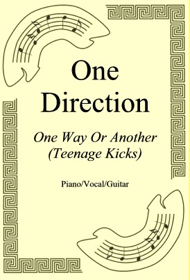Okadka: One Direction, One Way Or Another (Teenage Kicks)